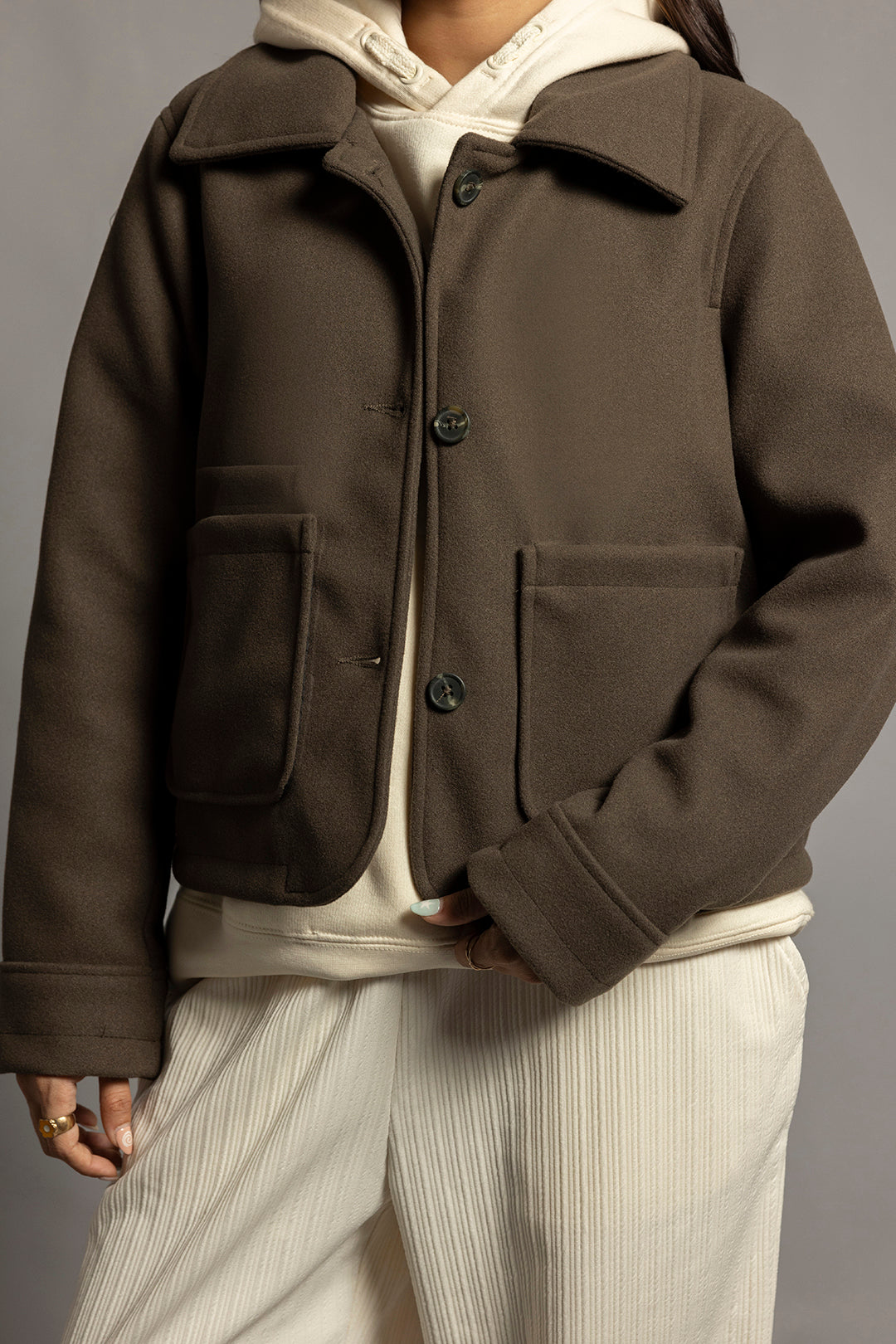 Felt Jacket - 5006