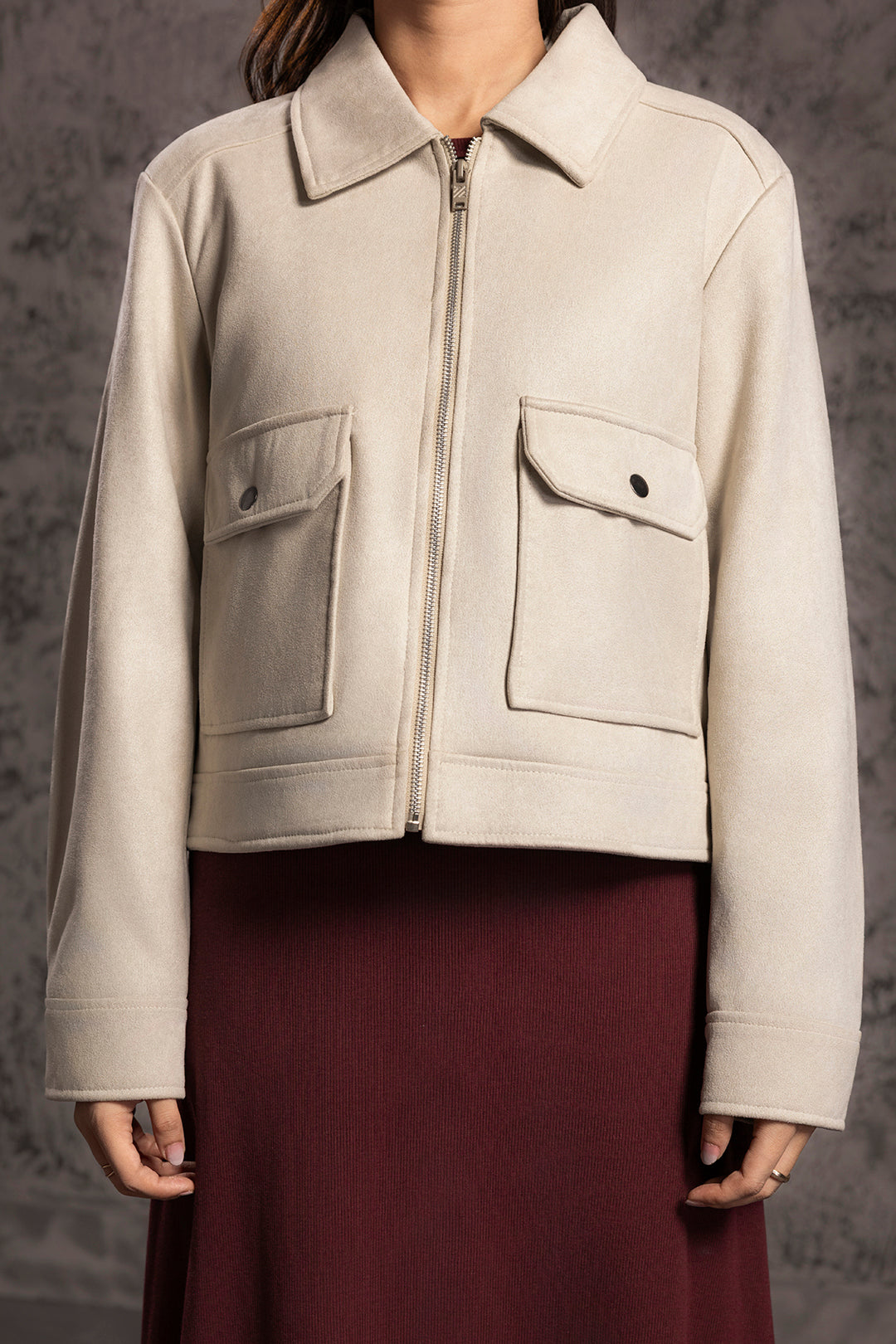 Suede Jacket - 5001