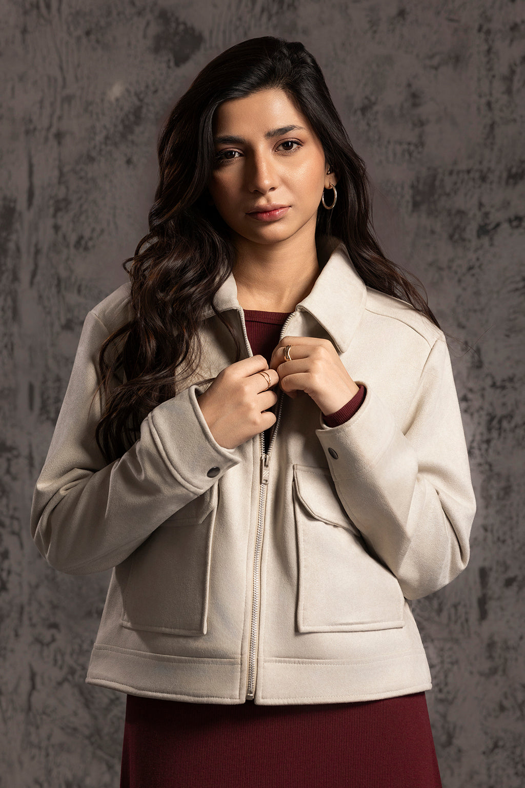 Suede Jacket - 5001