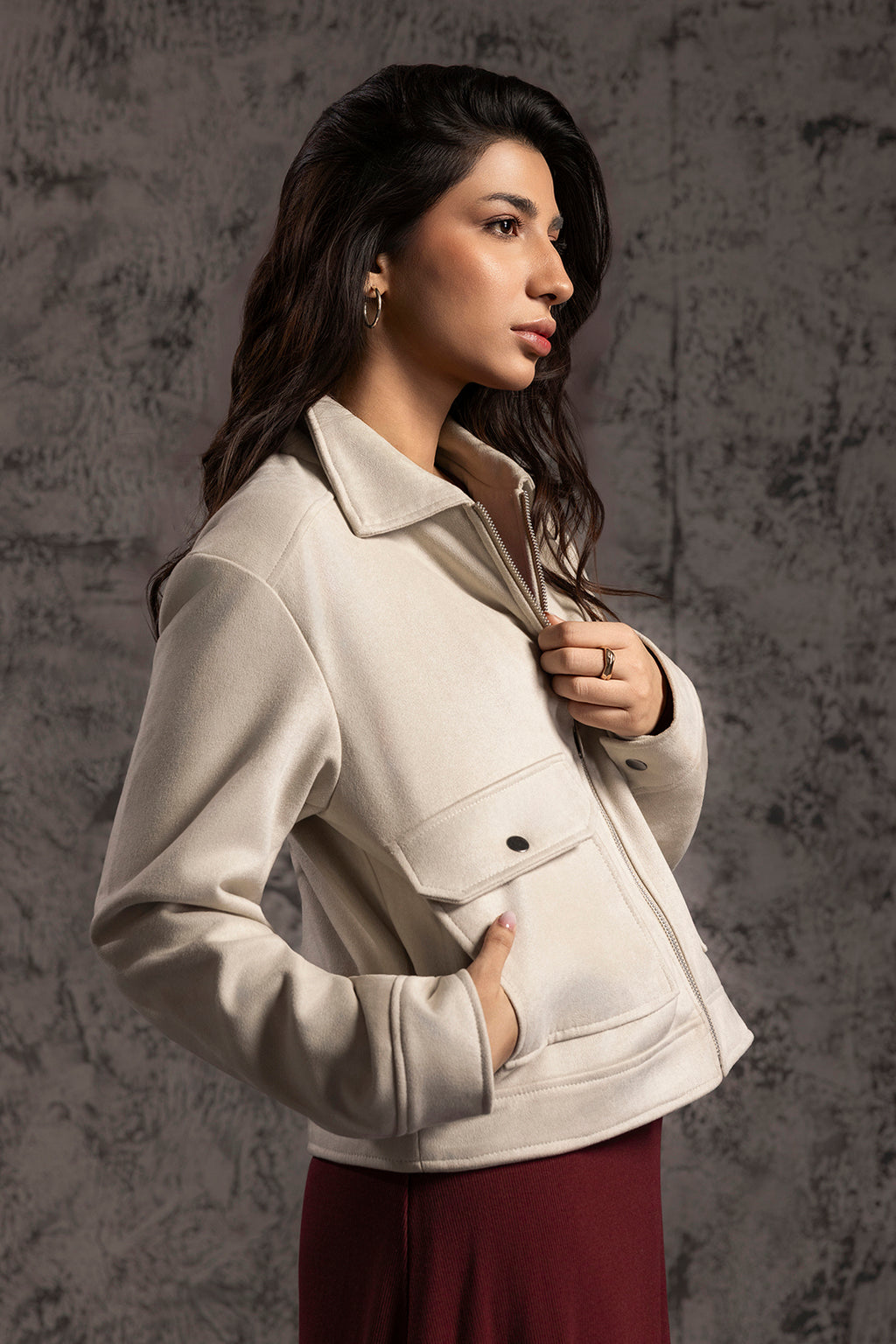 Suede Jacket - 5001