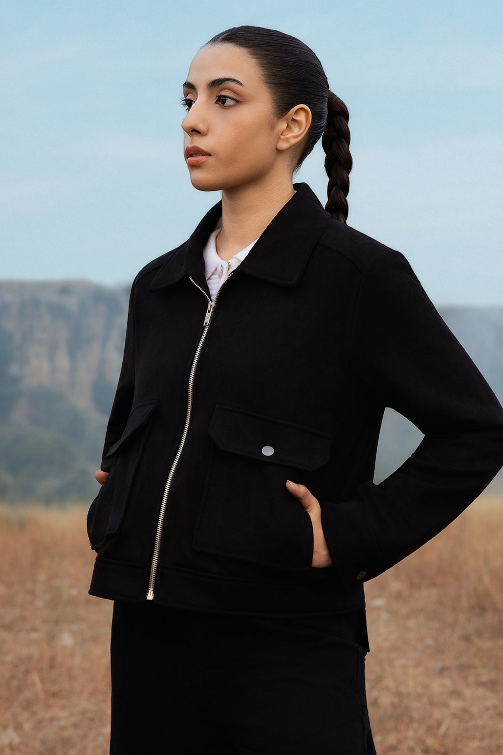Suede Jacket - 5002