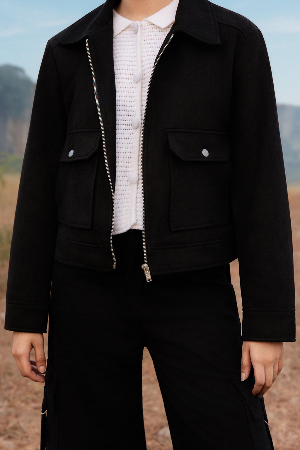 Suede Jacket - 5002