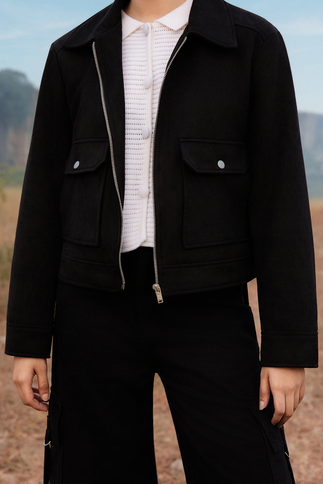 Suede Jacket - 5002