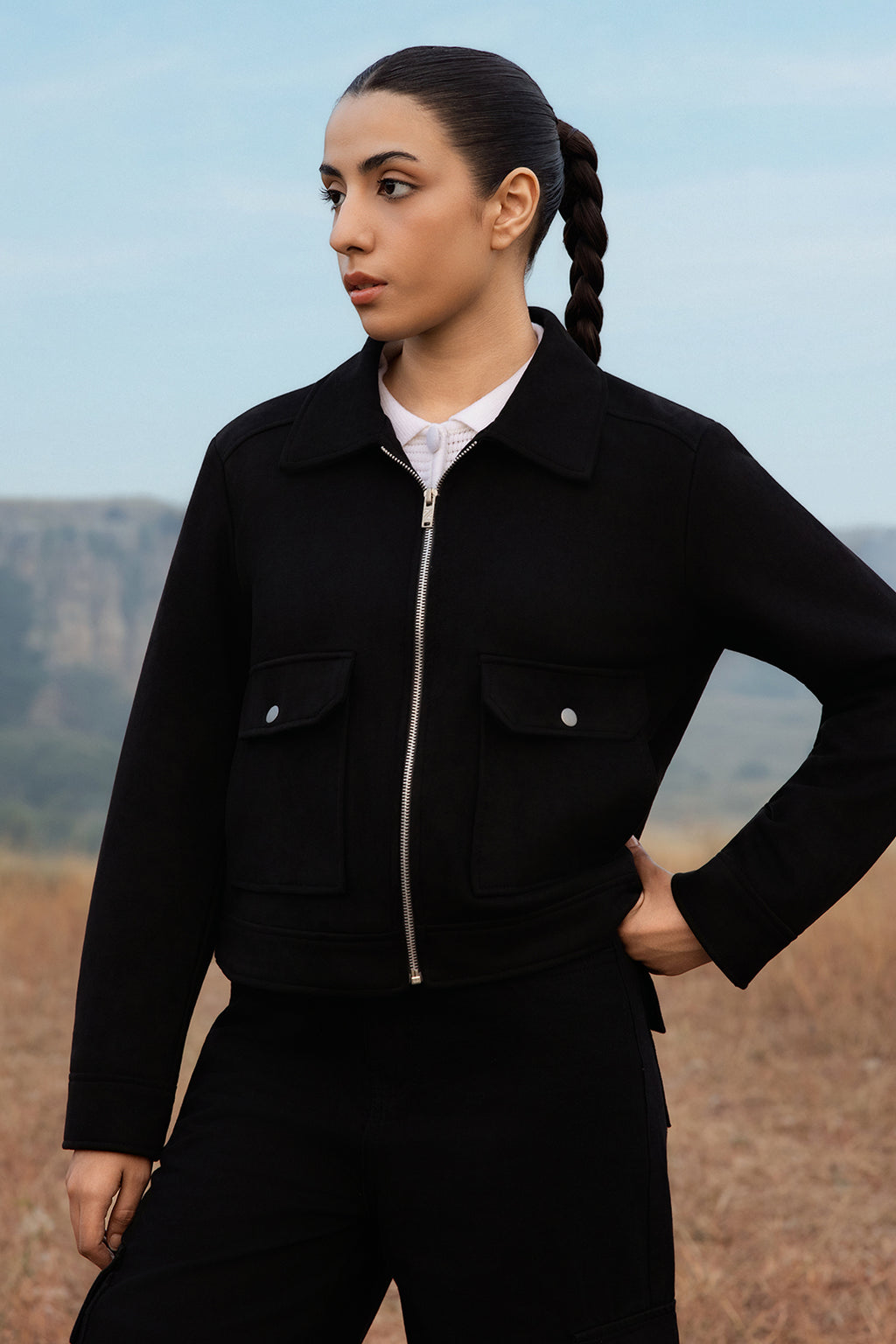 Suede Jacket - 5002