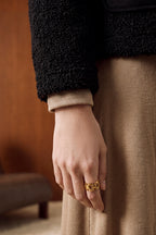 Cropped Crew Neck Sherpa Jacket - 1104