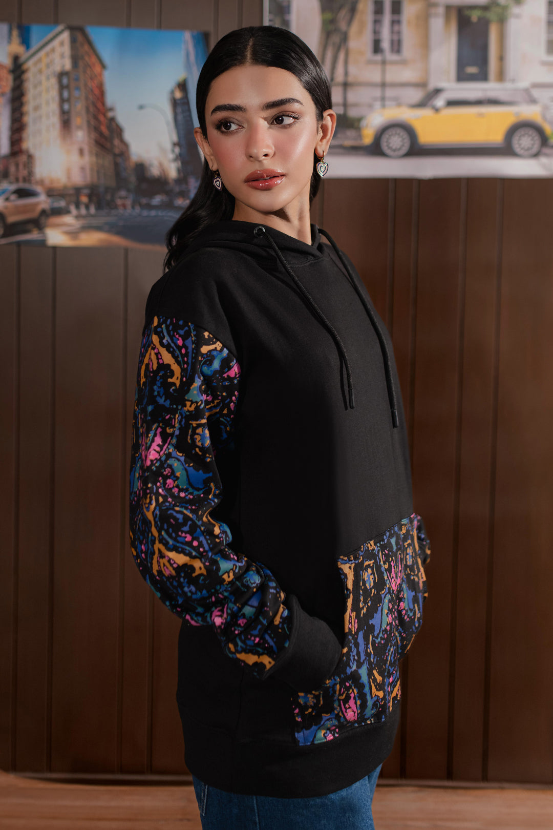 Women Outerwear French Terry Hoodies – ZELLBURY
