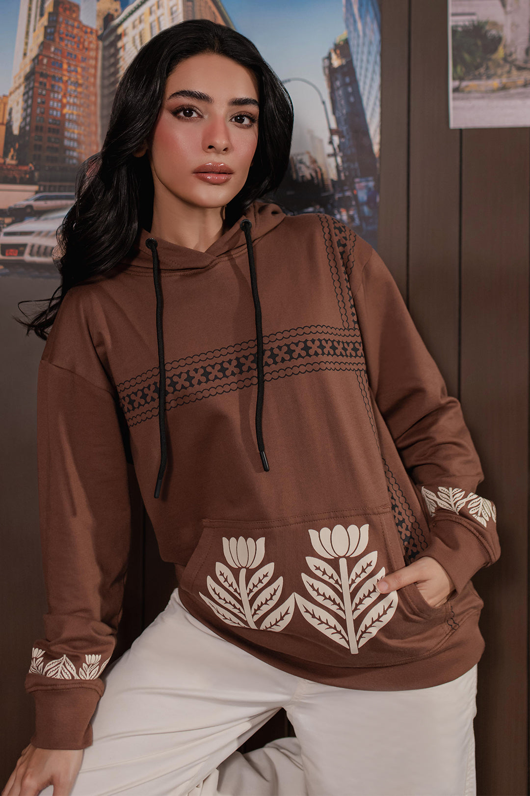 Women Outerwear French Terry Hoodies – ZELLBURY
