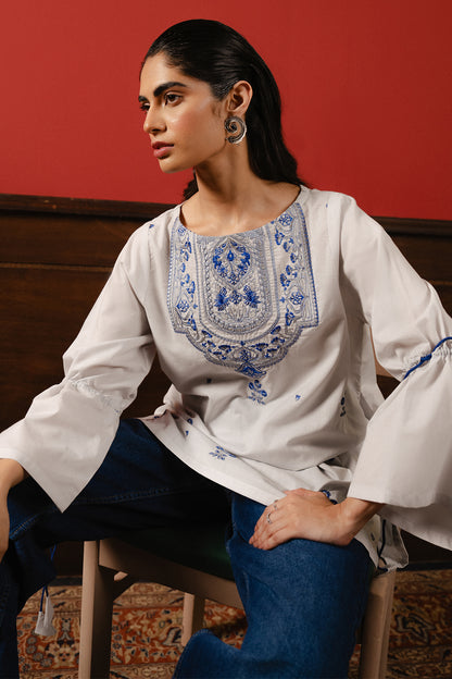 Embroidered Shirt - 1079