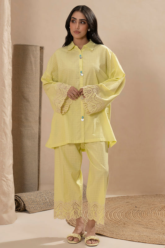 Embroidered Co-Ord Set - 0075