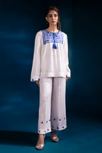 Embroidered Co-Ord Set - 0077