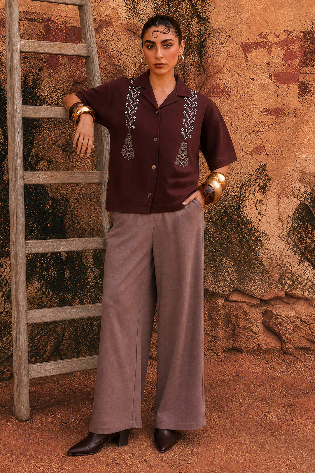 Co-Ord Set Shirt - 1034