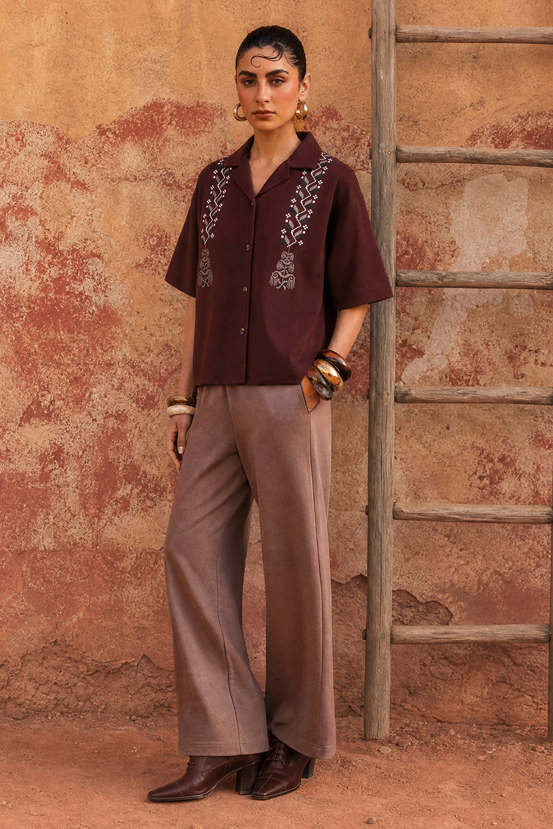 Co-Ord Set Shirt - 1034