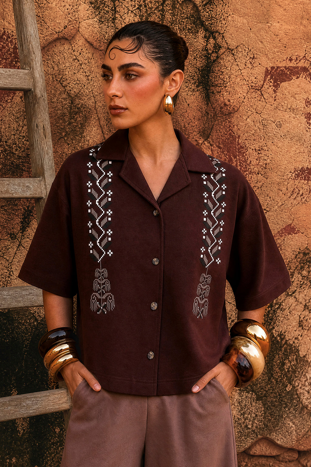 Co-Ord Set Shirt - 1034