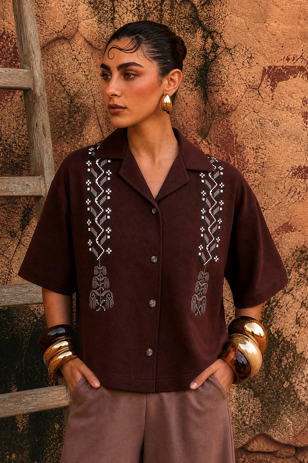 Co-Ord Set Shirt - 1034