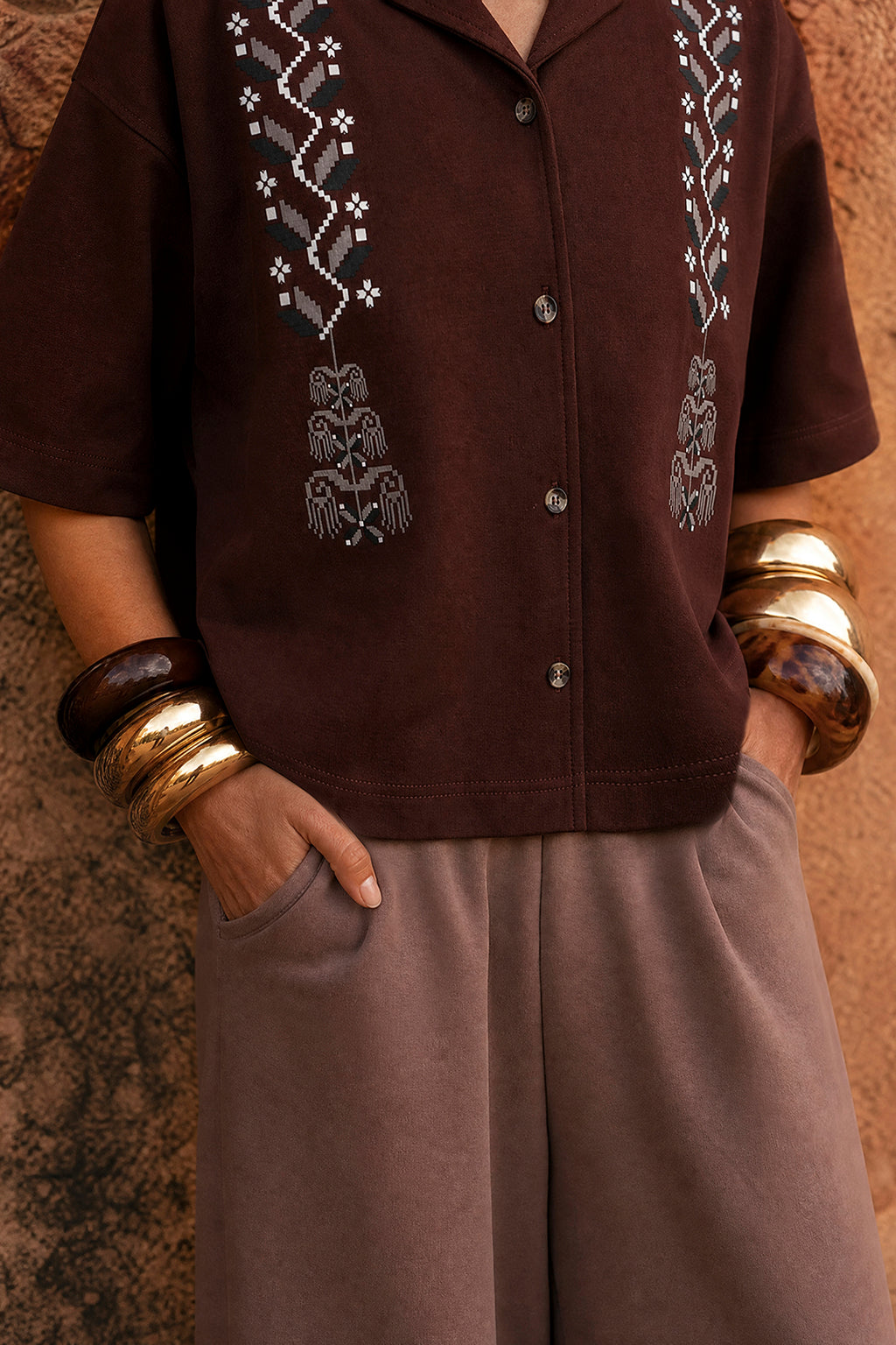 Co-Ord Set Shirt - 1034