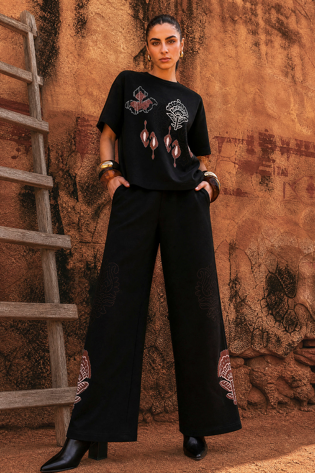 Co-Ord Set T-Shirt - 1035