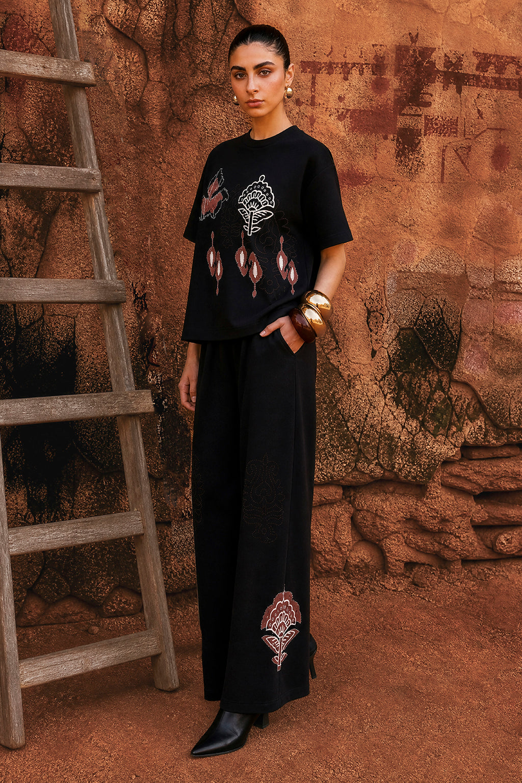 Co-Ord Set T-Shirt - 1035