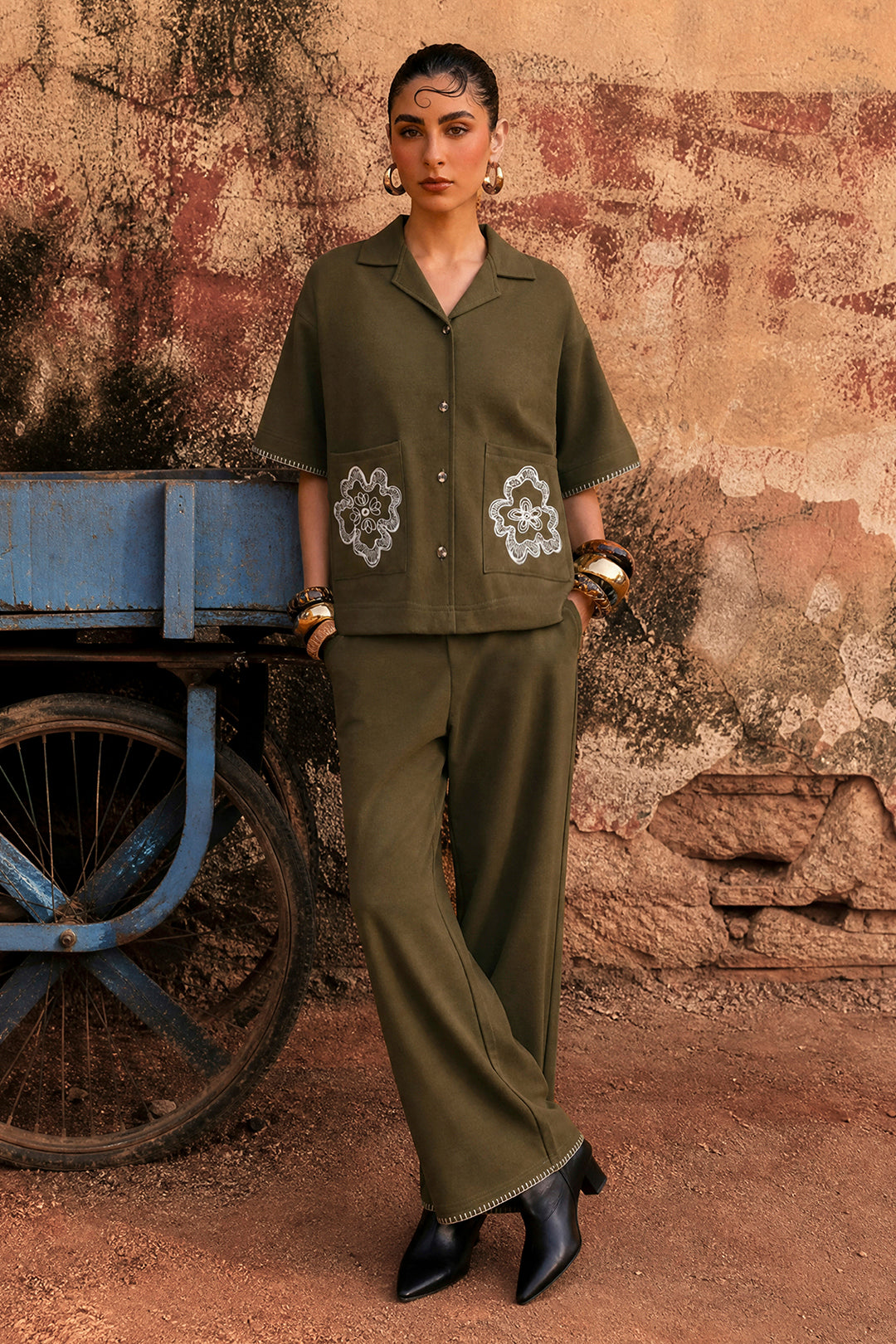 Co-Ord Set Shirt - 1036