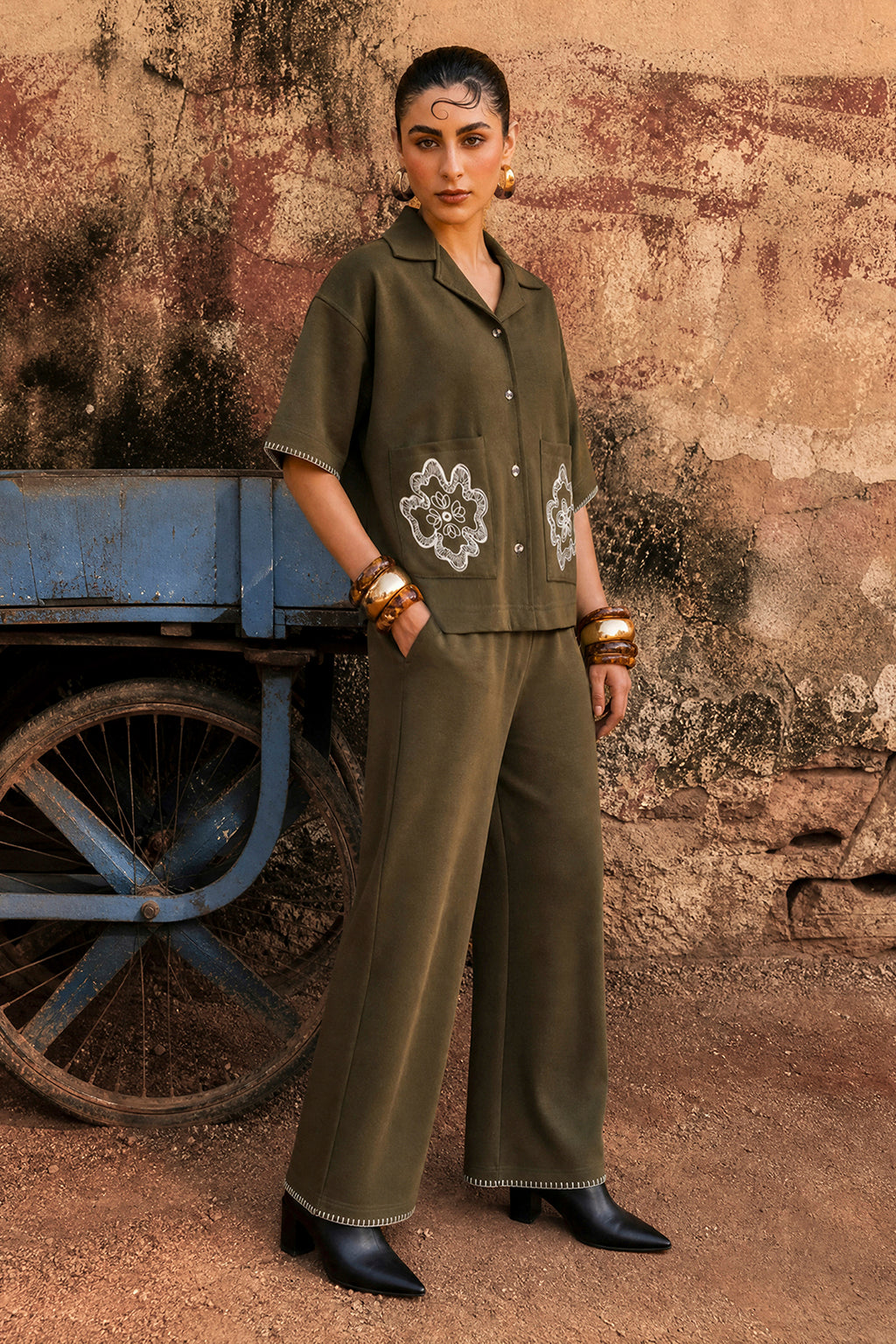 Co-Ord Set Shirt - 1036