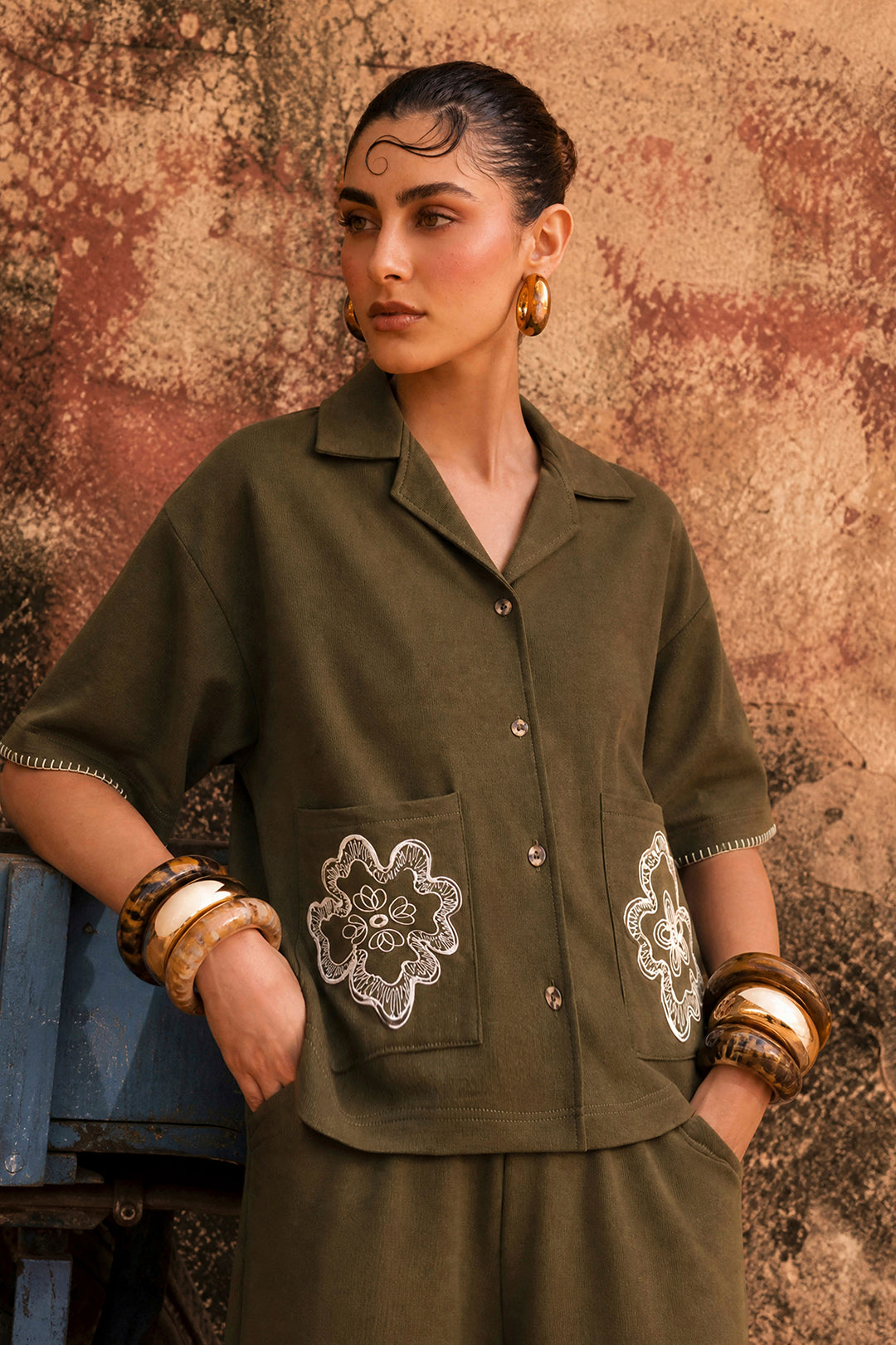 Co-Ord Set Shirt - 1036