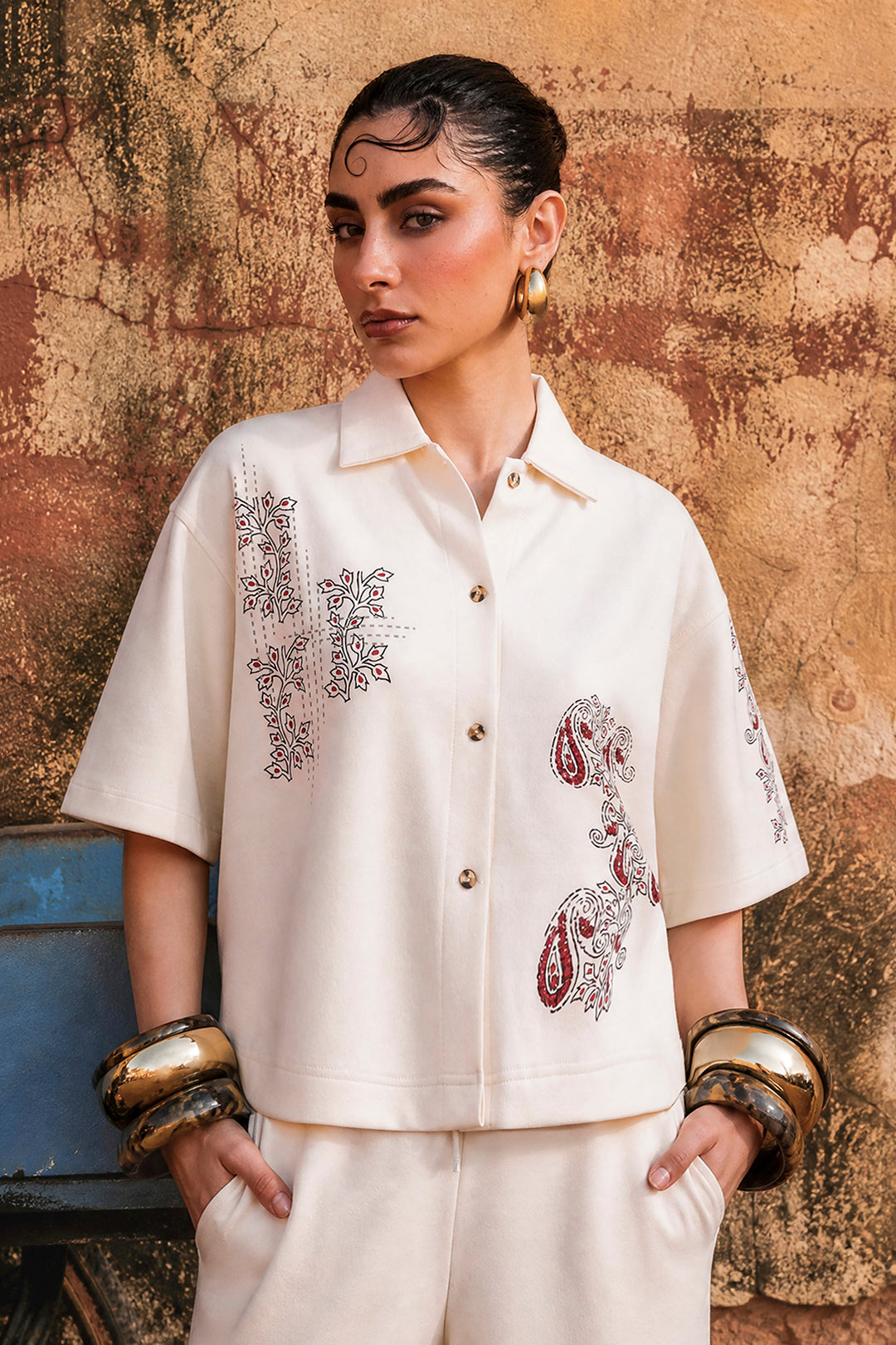 Co-Ord Set Shirt - 1037