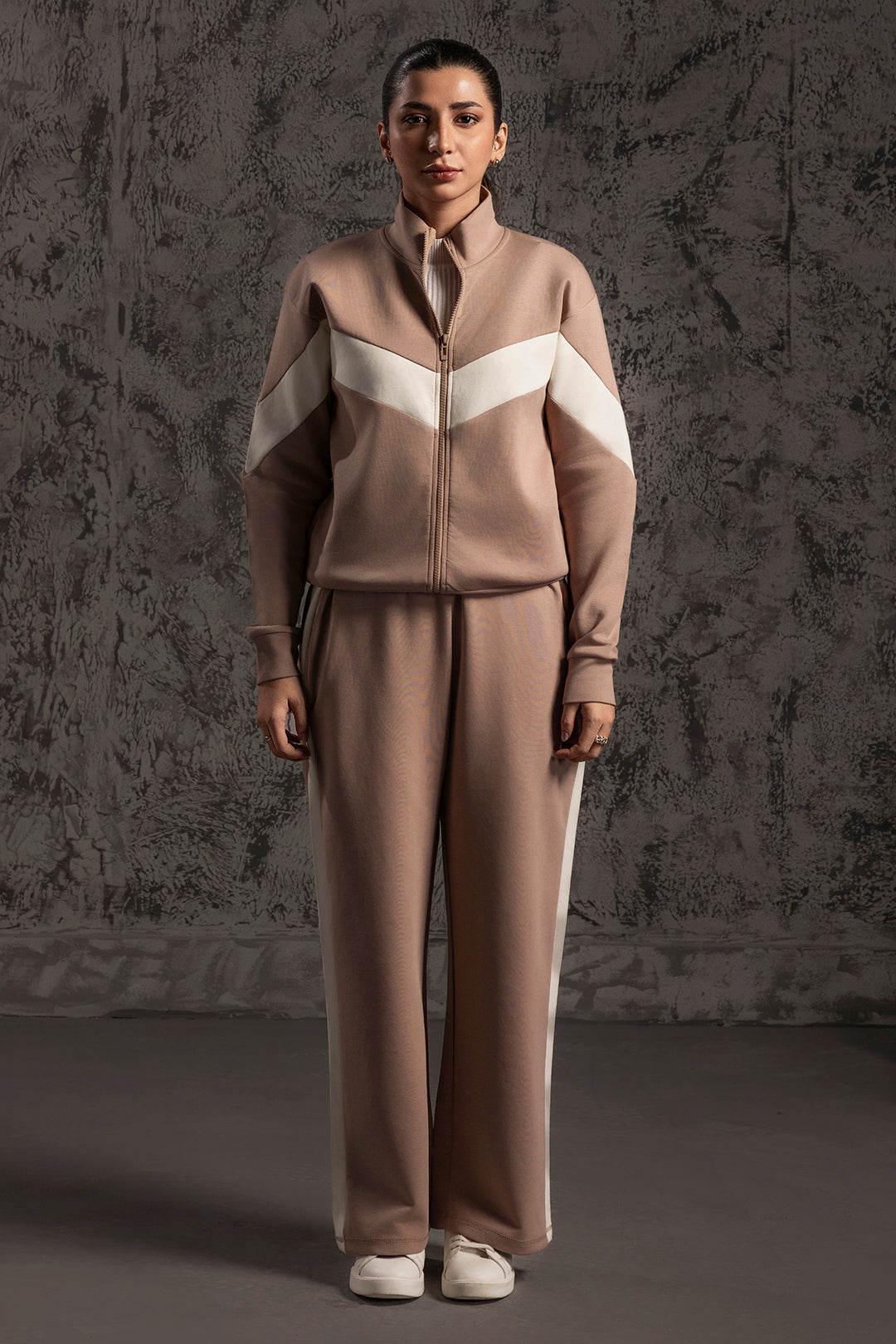 Scuba Interlock Co-Ord Set Shirt - 5001