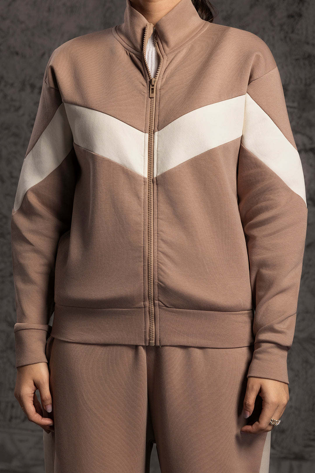Scuba Interlock Co-Ord Set Shirt - 5001