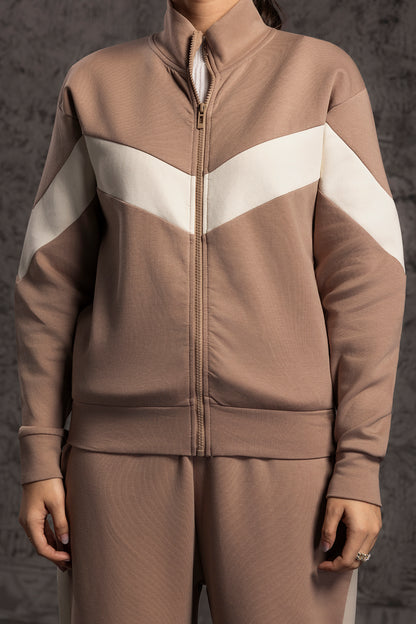 Scuba Interlock Co-Ord Set Shirt - 5001