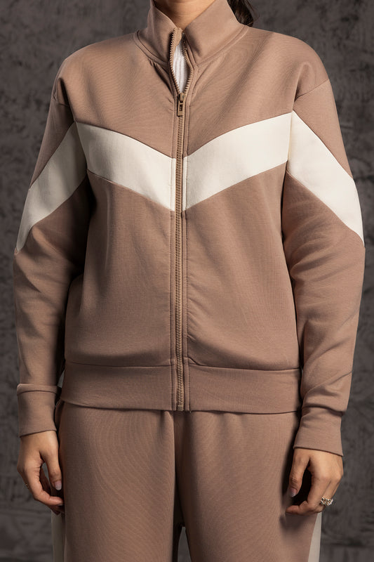 Scuba Interlock Co-Ord Set Shirt - 5001