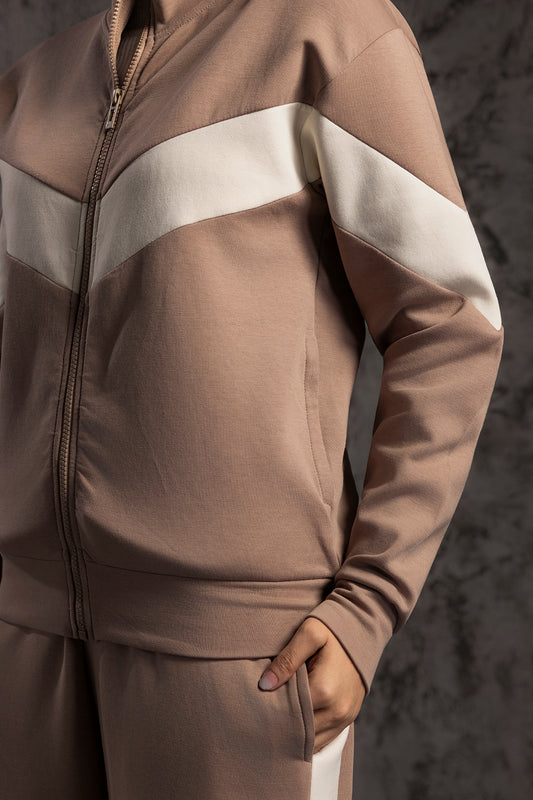 Scuba Interlock Co-Ord Set Shirt - 5001