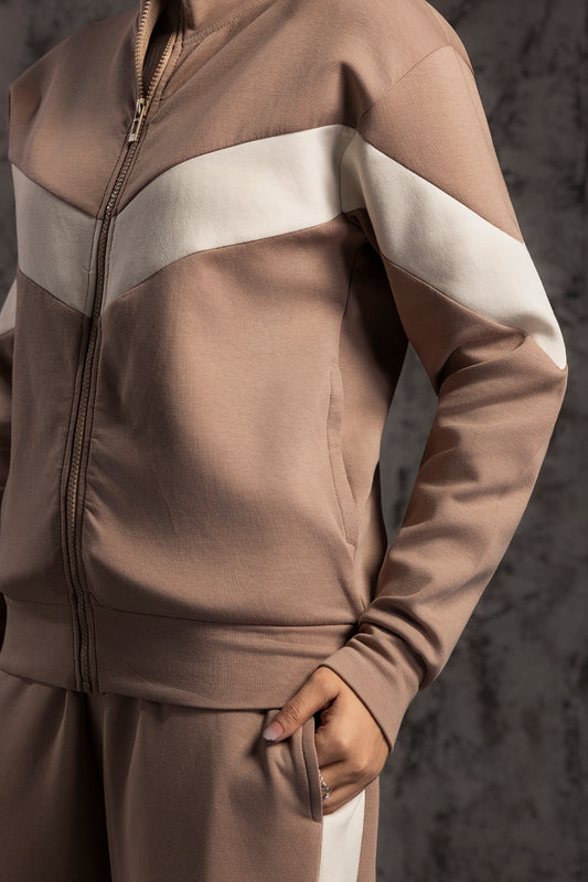 Scuba Interlock Co-Ord Set Shirt - 5001