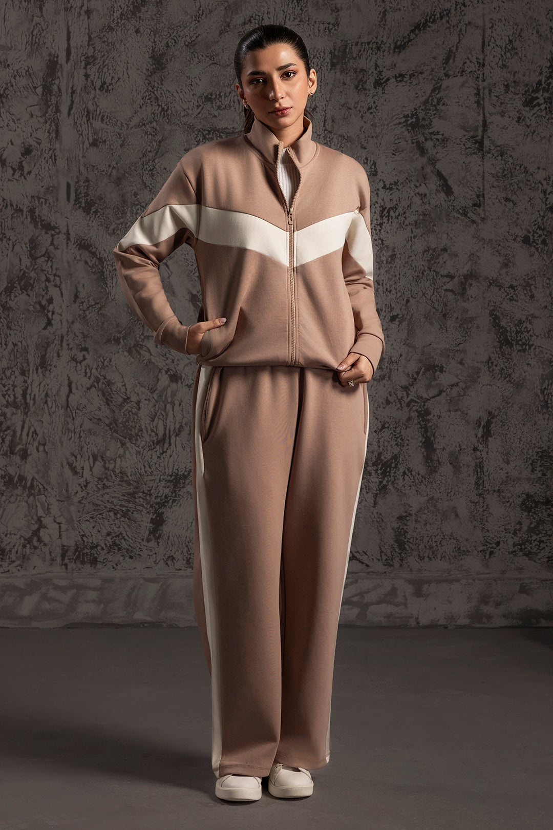 Scuba Interlock Co-Ord Set Shirt - 5001