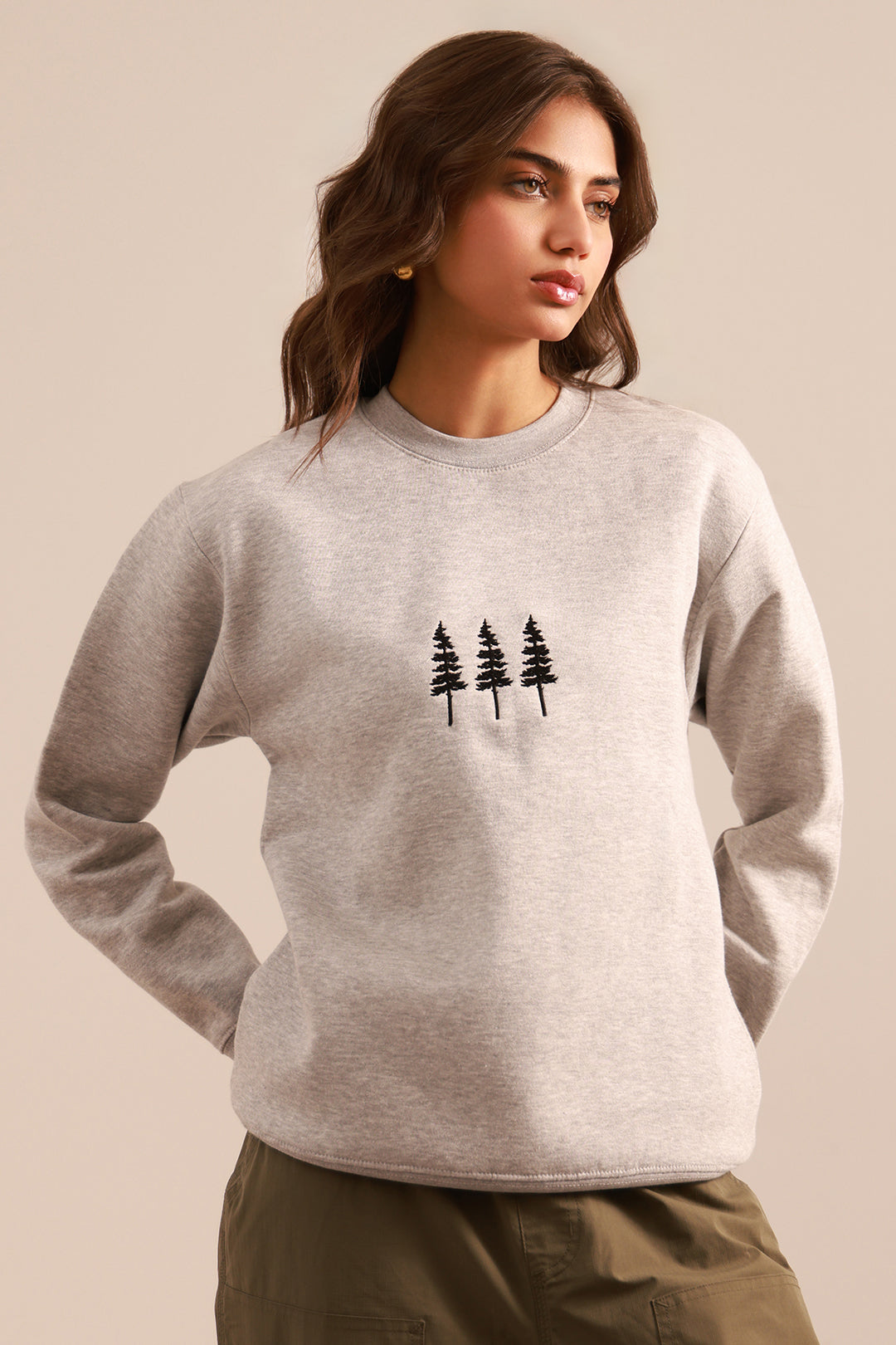 Graphic Sweat Shirt - 4002