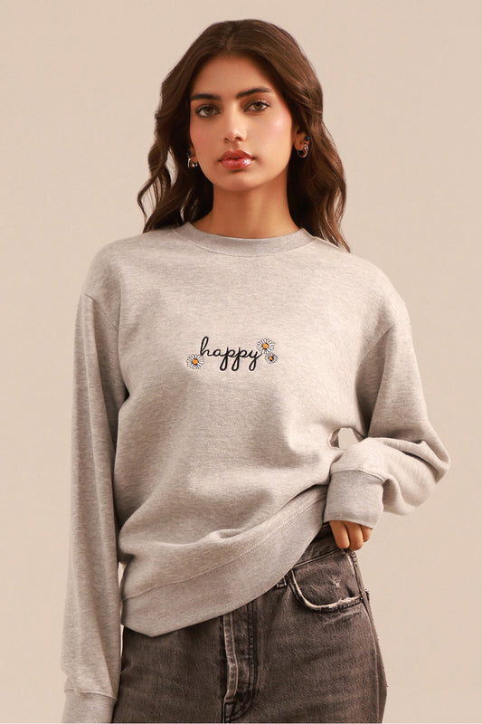 Graphic Sweat Shirt - 4006