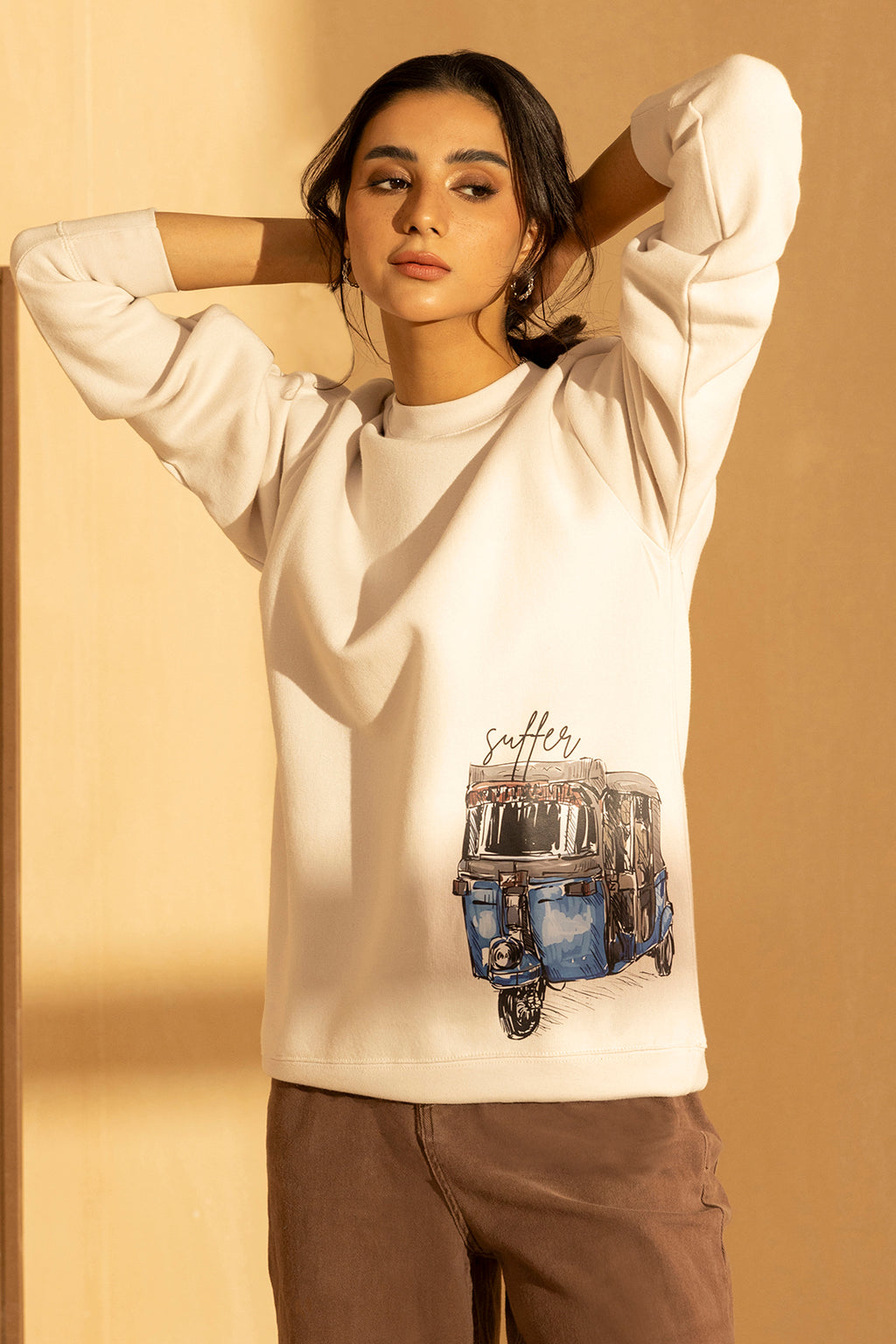 Graphic Sweat Shirt - 5002