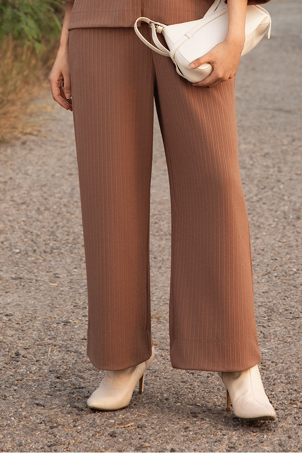 Seersucker Co-Ord Set Trouser - 5003