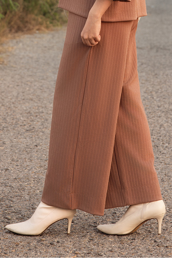 Seersucker Co-Ord Set Trouser - 5003