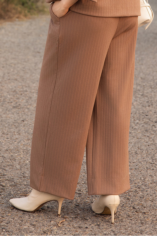 Seersucker Co-Ord Set Trouser - 5003