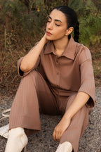Seersucker Co-Ord Set Shirt - 5003