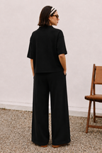 Seersucker Co-Ord Set Shirt - 6005