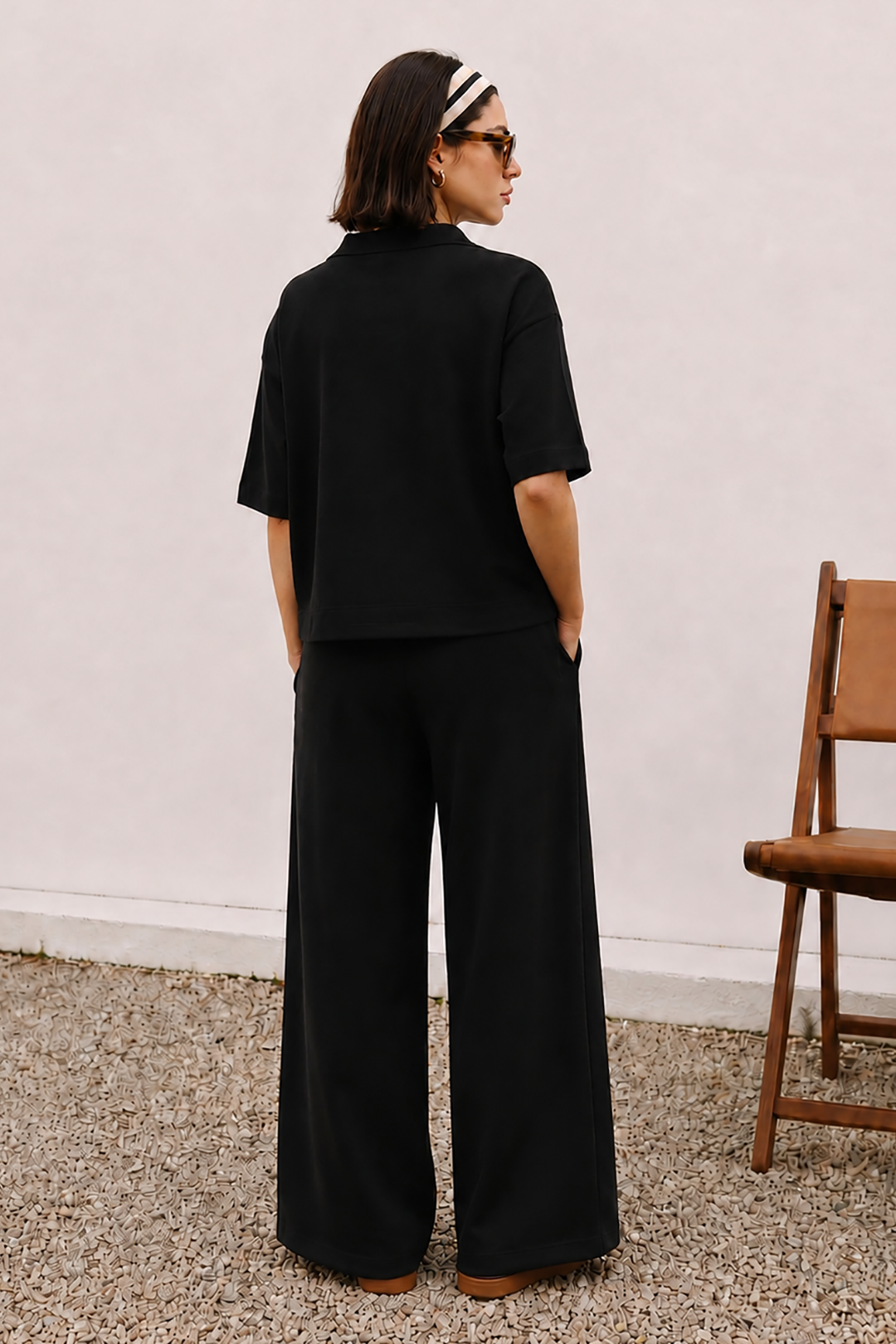 Seersucker Co-Ord Set Shirt - 6005