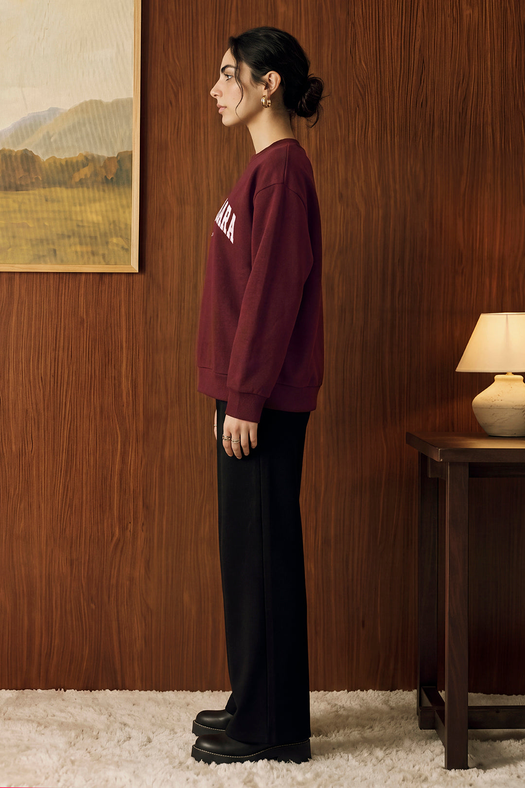 Relaxed fit Graphic Sweatshirt - 1103