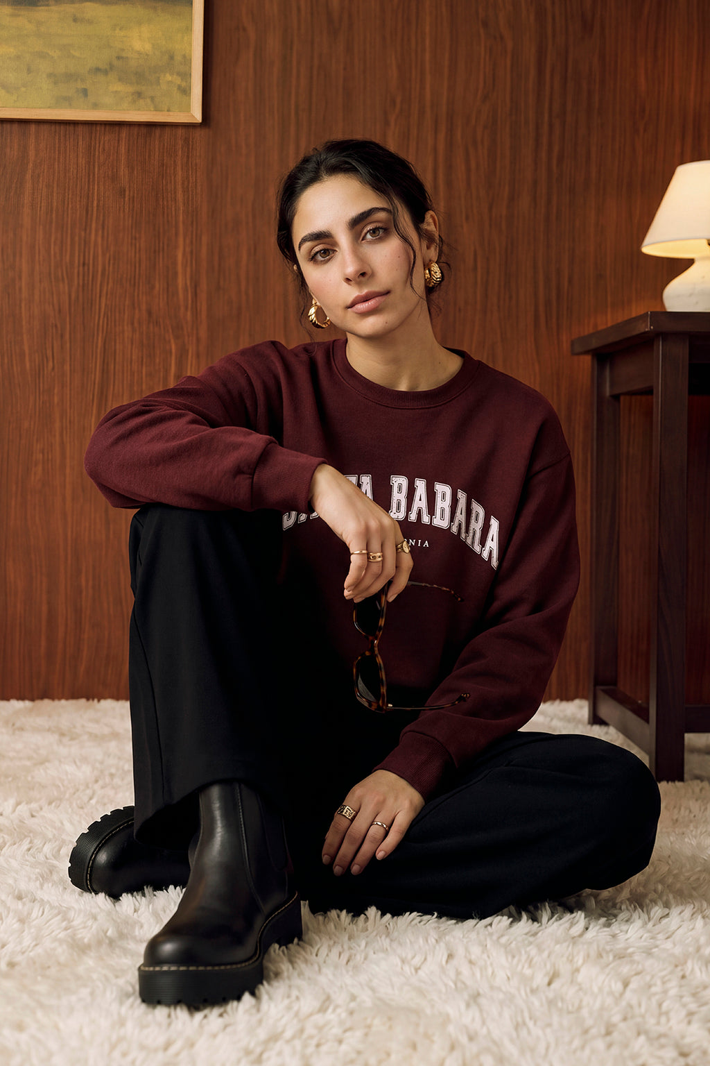 Relaxed fit Graphic Sweatshirt - 1103