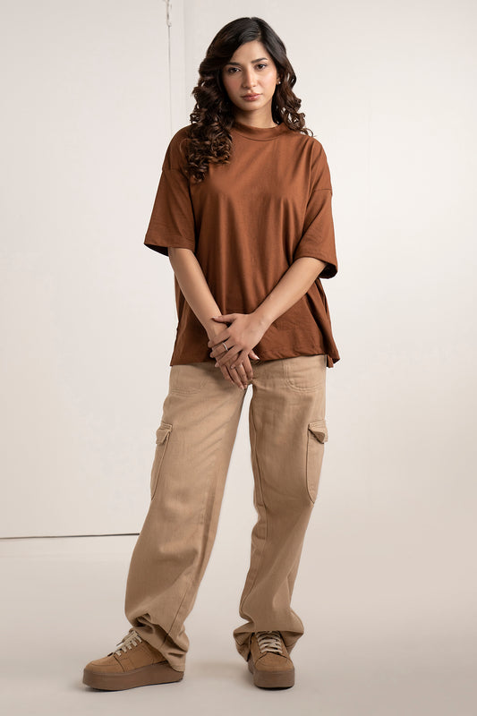 Oversized Basic T-Shirt - 5014