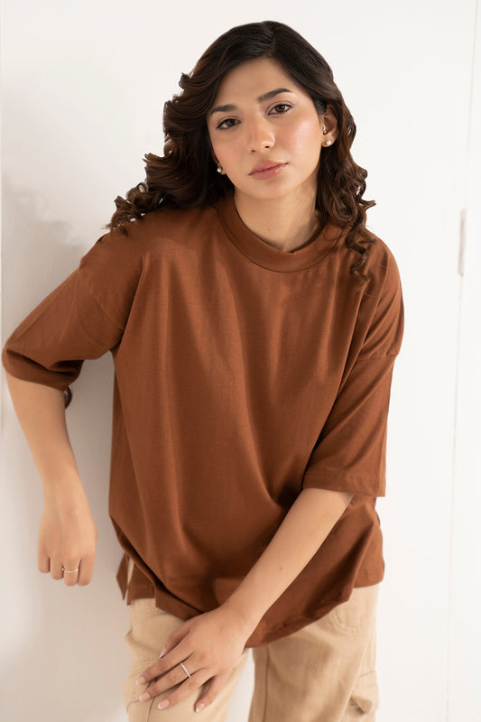 Oversized Basic T-Shirt - 5014