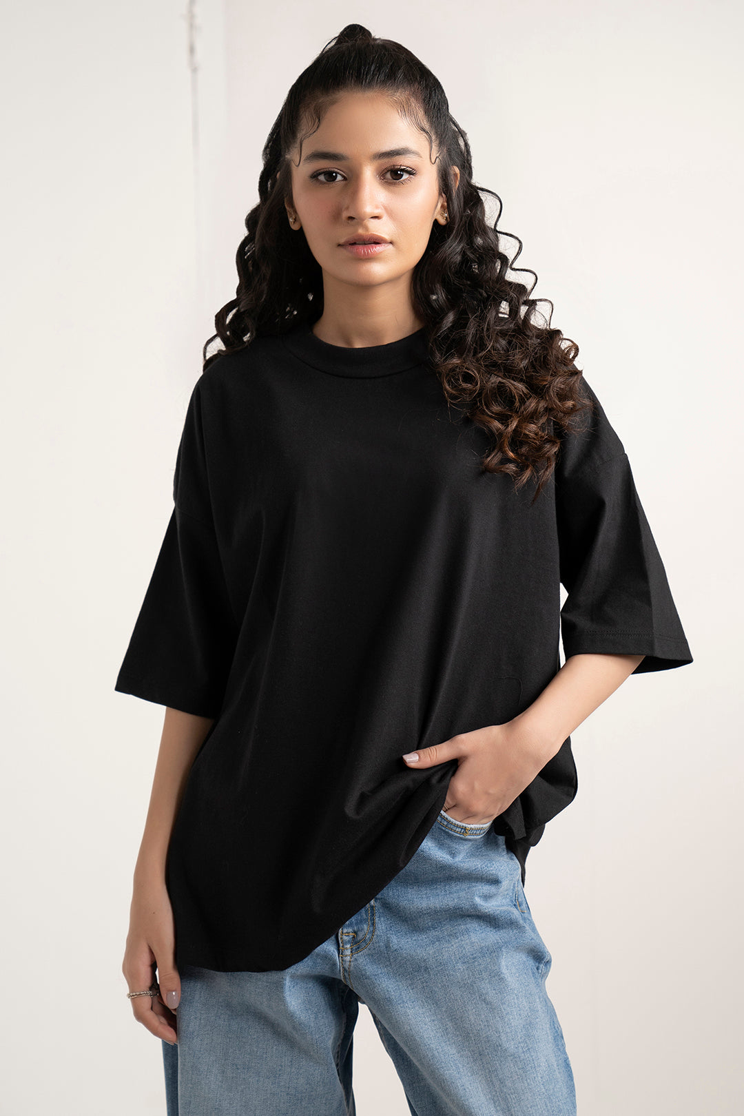 Oversized Basic T-Shirt - 5016