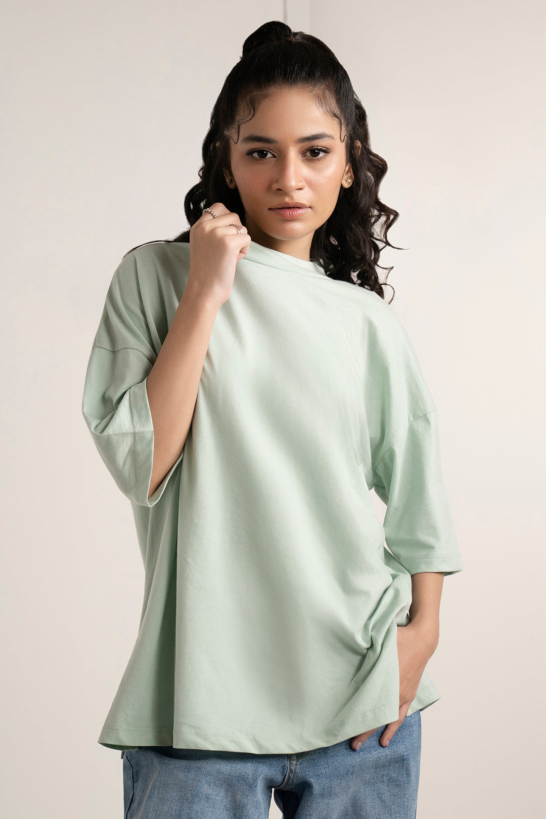 Oversized Basic T-Shirt - 5013