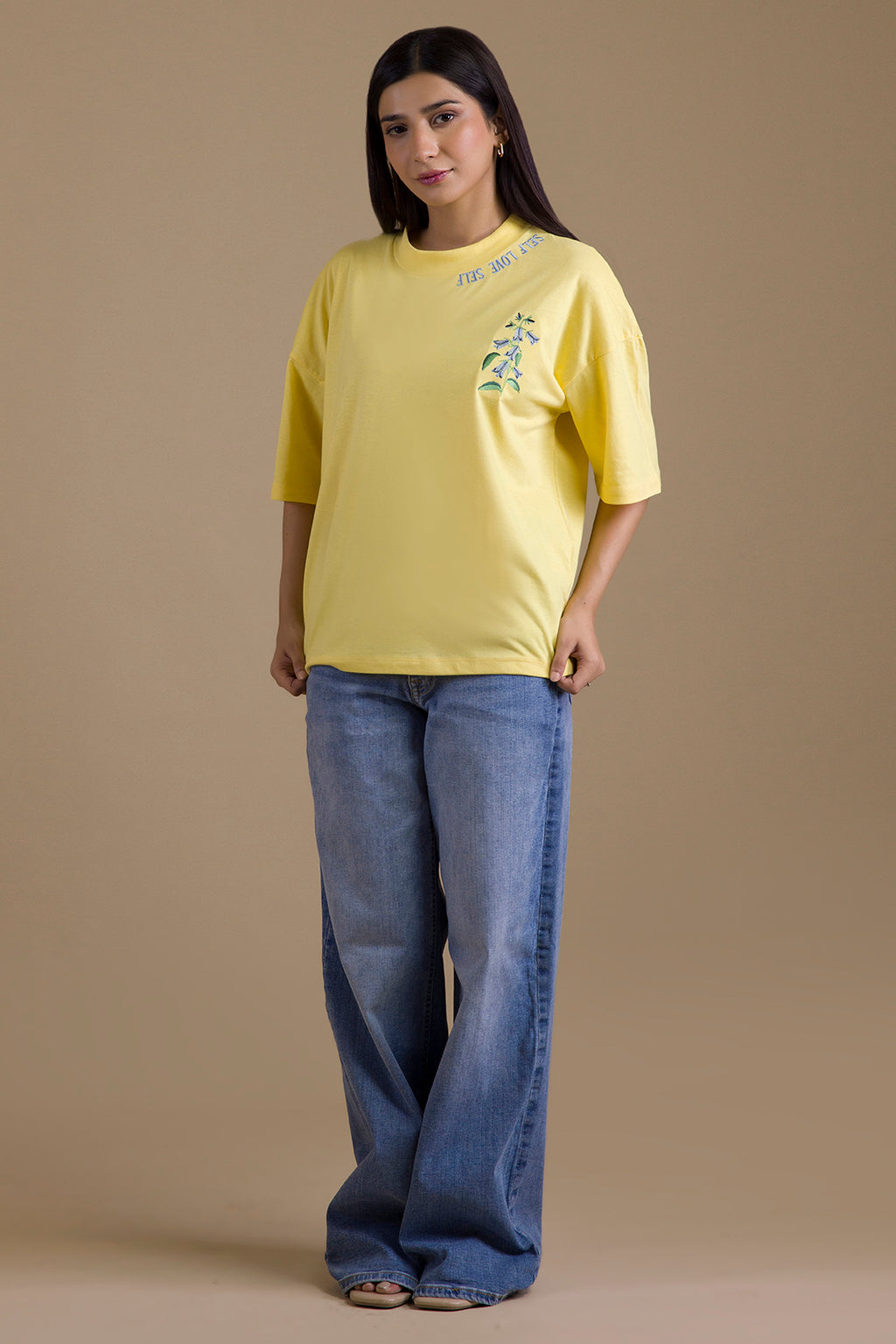 Oversized Graphic T-Shirt - 5076