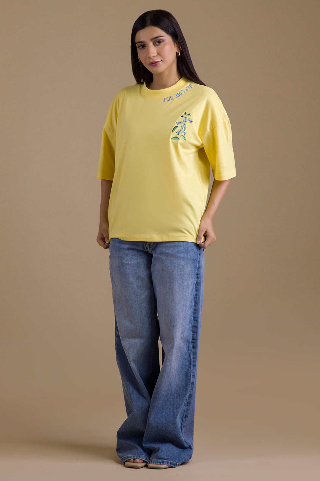 Oversized Graphic T-Shirt - 5076