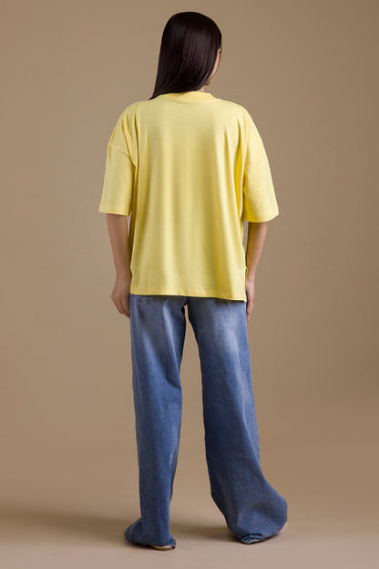 Oversized Graphic T-Shirt - 5076